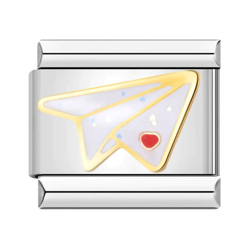 Paper Plane Charm