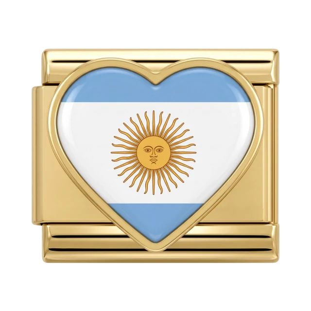 Argentina flag Italian charm