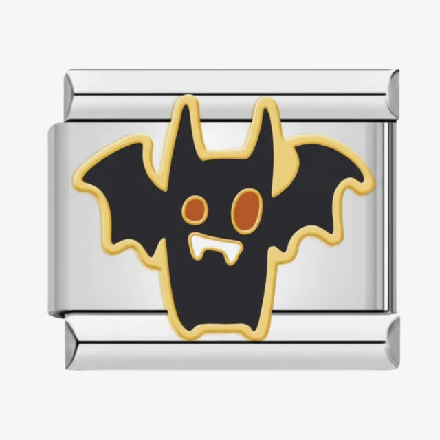 Bat Italian charm for Halloween
