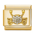 Crab Charm Gold