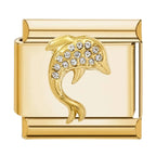 Dolphin Charm Gold