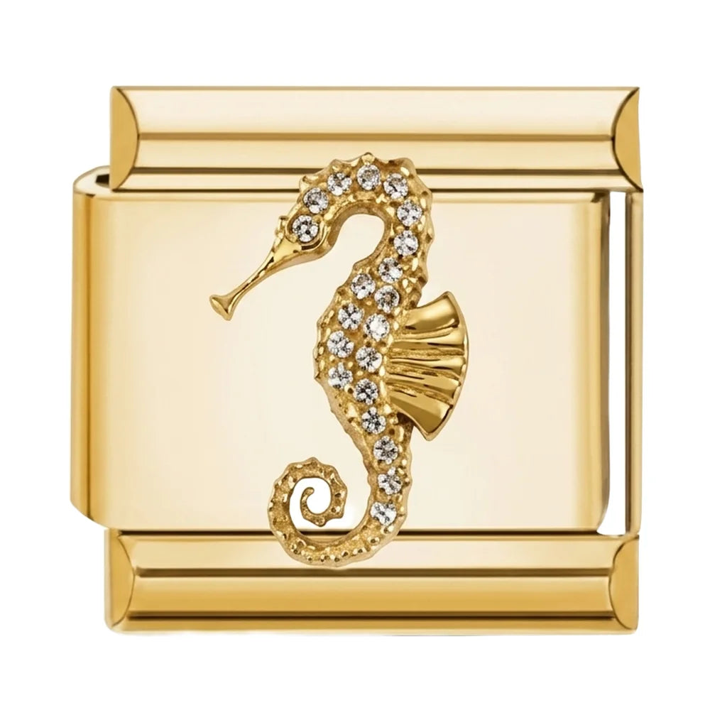 Starfish Charm Gold