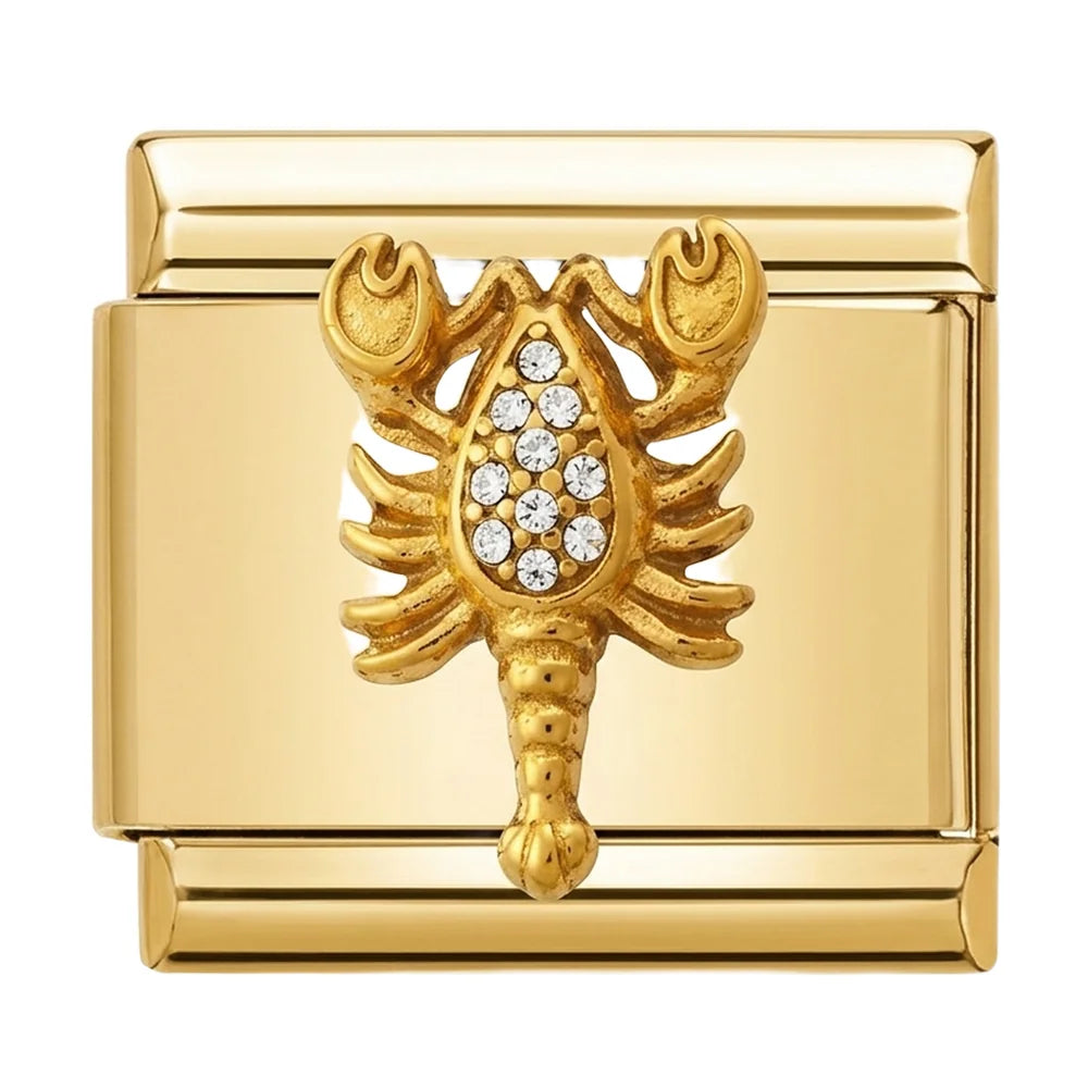 Scorpion Charm Gold