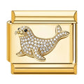 Seal Charm Gold