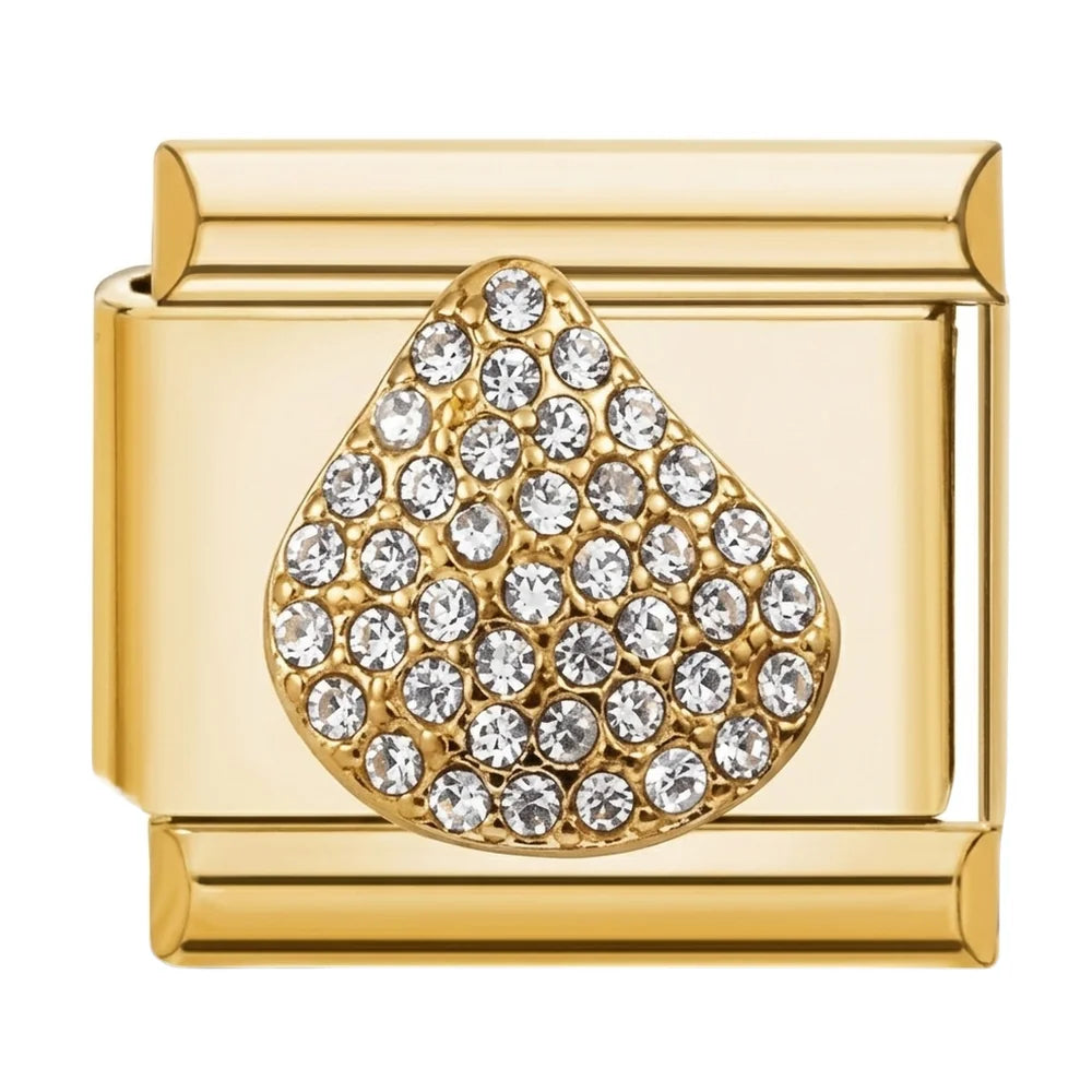 Pearl Shell Charm Gold