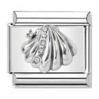 Seashell Charm Silver