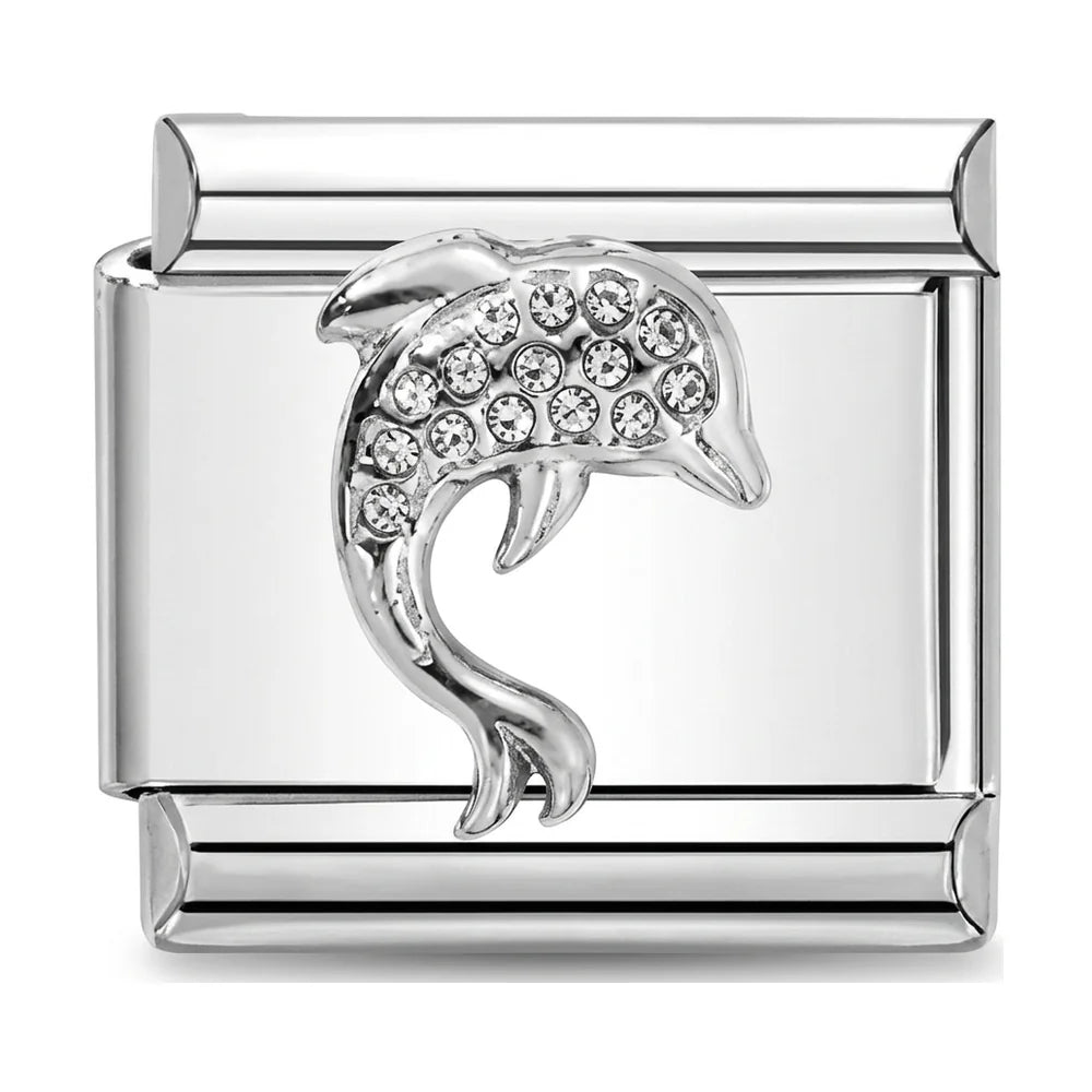 Dolphin Charm Silver