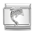 Dolphin Charm Silver