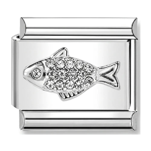 Conch Shell Charm Silver