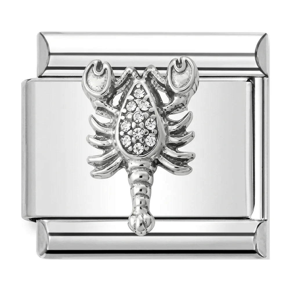 Scorpion Charm Silver