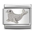 Seal Charm Silver