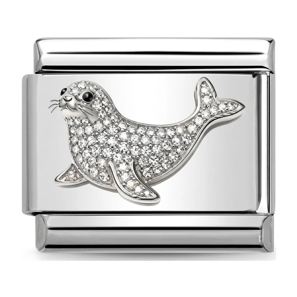 Seal Charm Silver