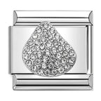 Pearl Shell Charm Silver