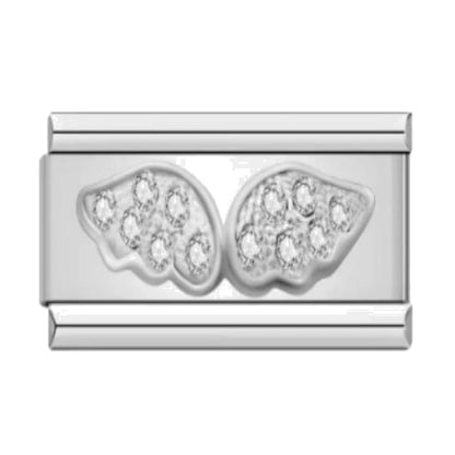 Angel Wings Italian charm