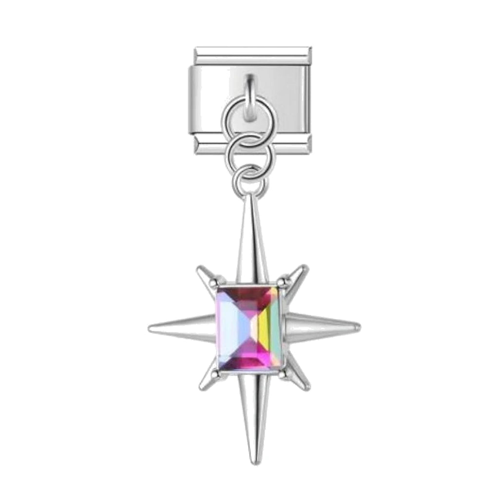 Aurora Starburst Italian charm