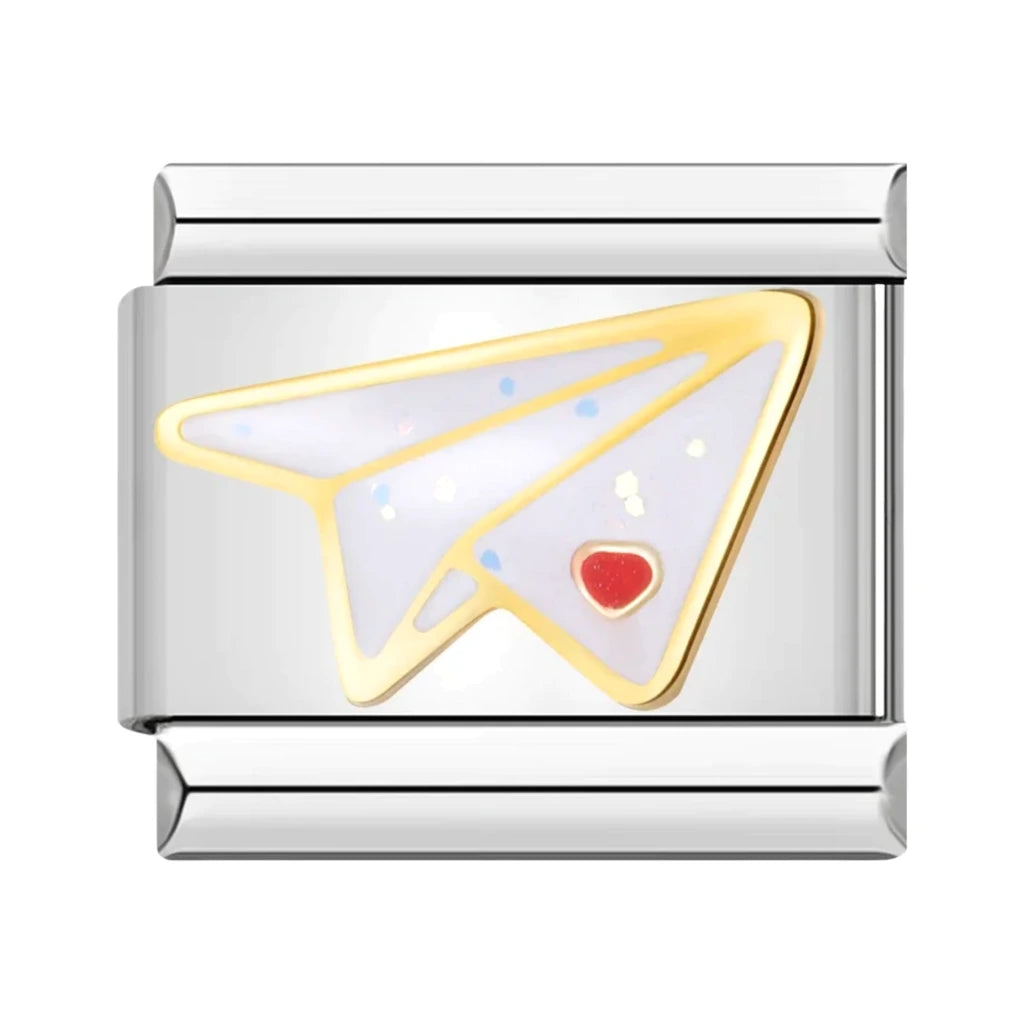 Paper Plane Charm