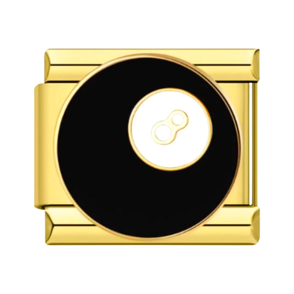 Eight Ball Charm