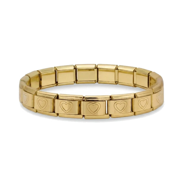 Gold Embossed bracelet