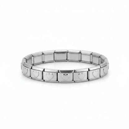 Embossed Heart Bracelet [S]