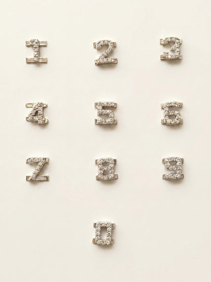 Bangle letters — gold shine