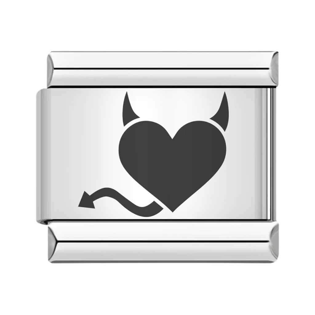 Wicked Heart Charm