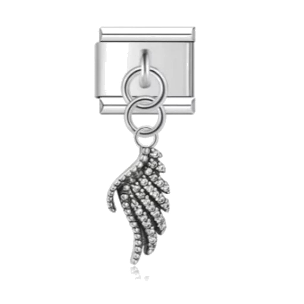 Dark Wing Italian charm