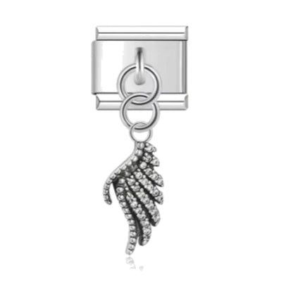 Dark Wing Italian charm