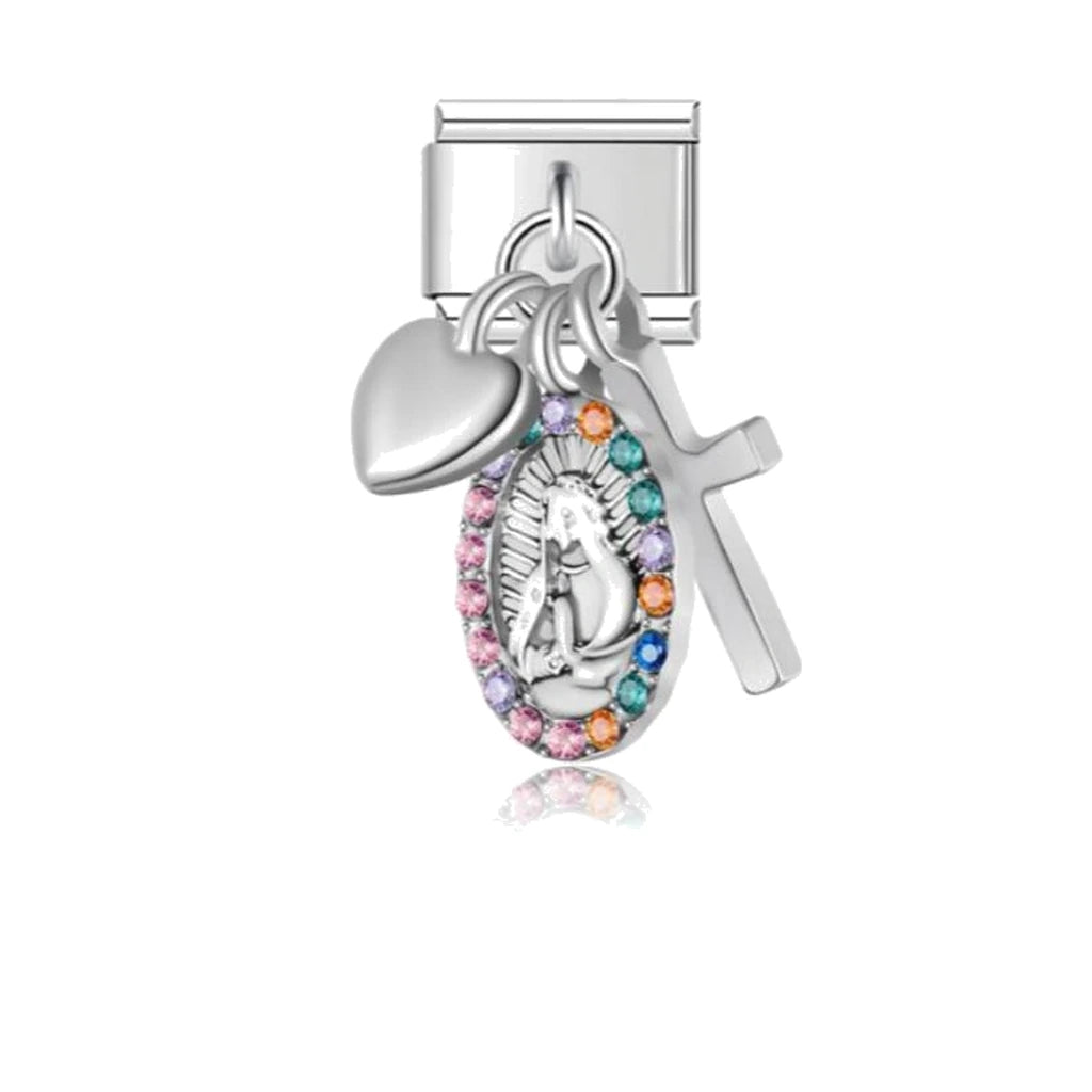 Faith Cluster Italian charm