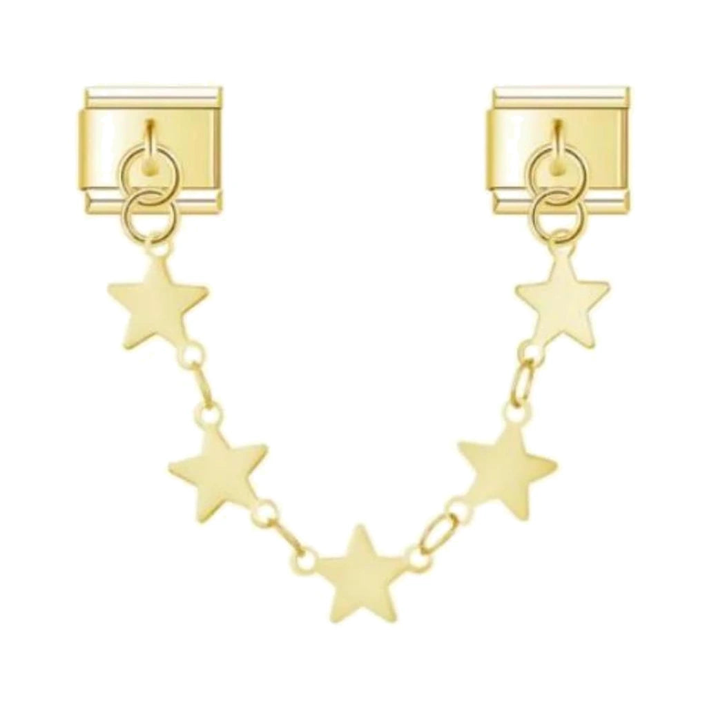 Golden Star Chain Italian charm