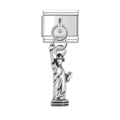 Lady Liberty Italian charm