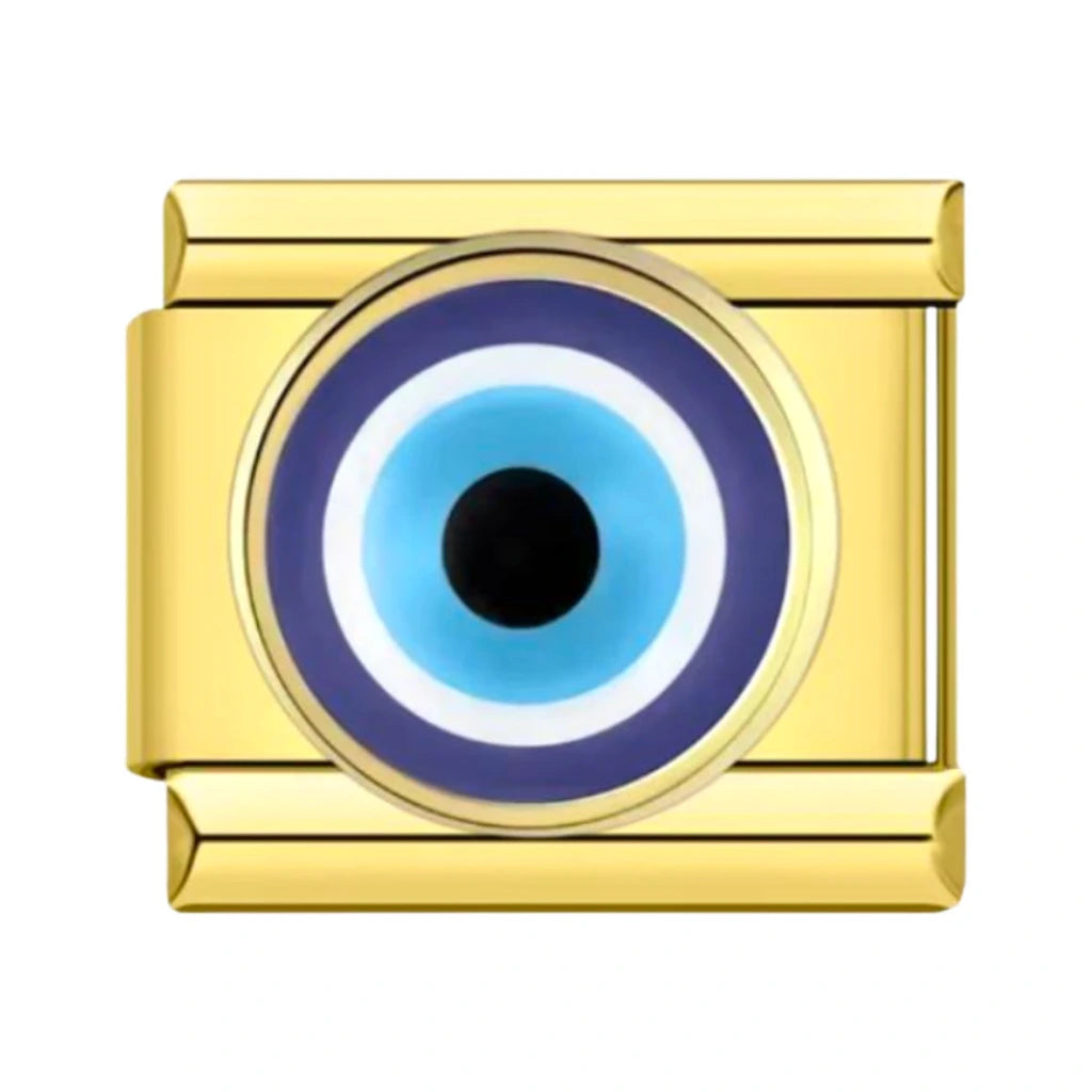 Gold Evil Eye Charm