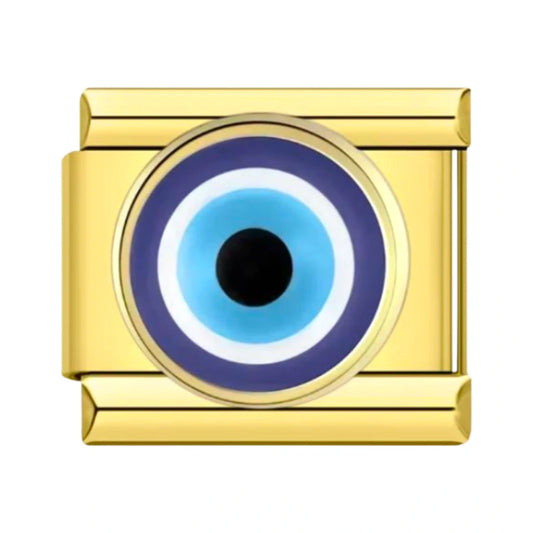 Gold Evil Eye Charm