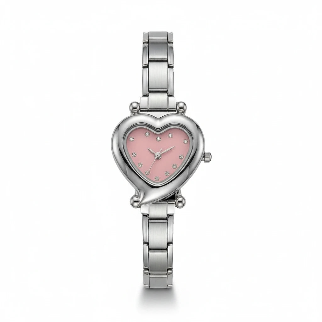 Heart Watch — Silver