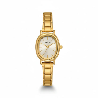 Oval Watch — Gold