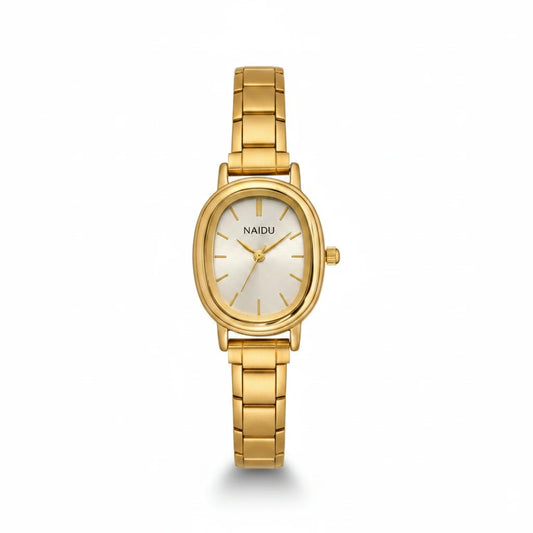 Oval Watch — Gold